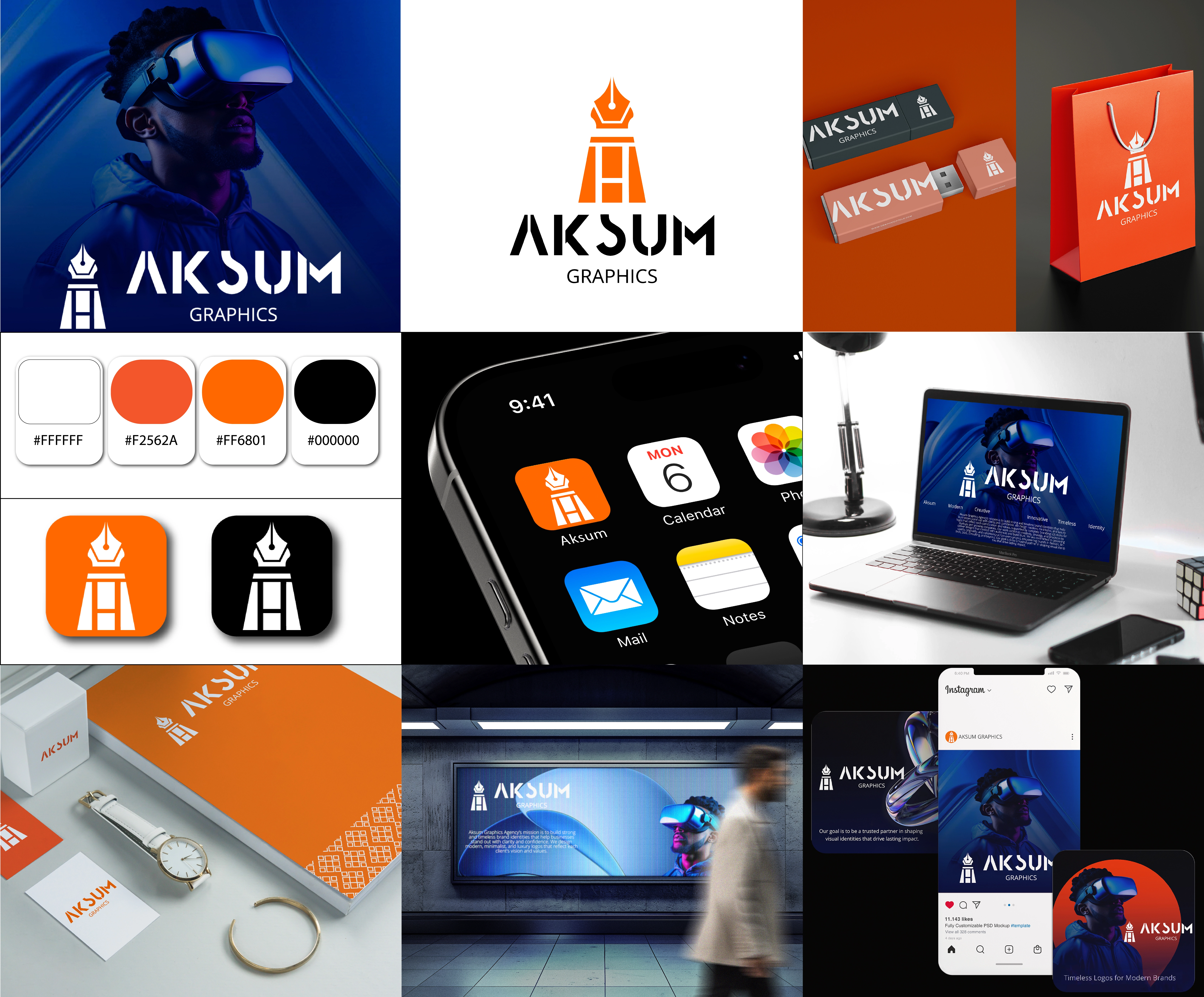 Startup branding system — Project 5 (WebP)